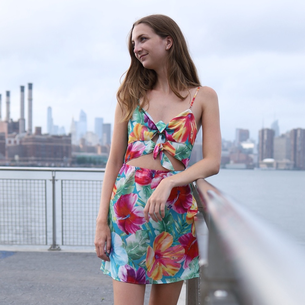 Show Me Your Mumu Malibu Barbie Pebble mini dress